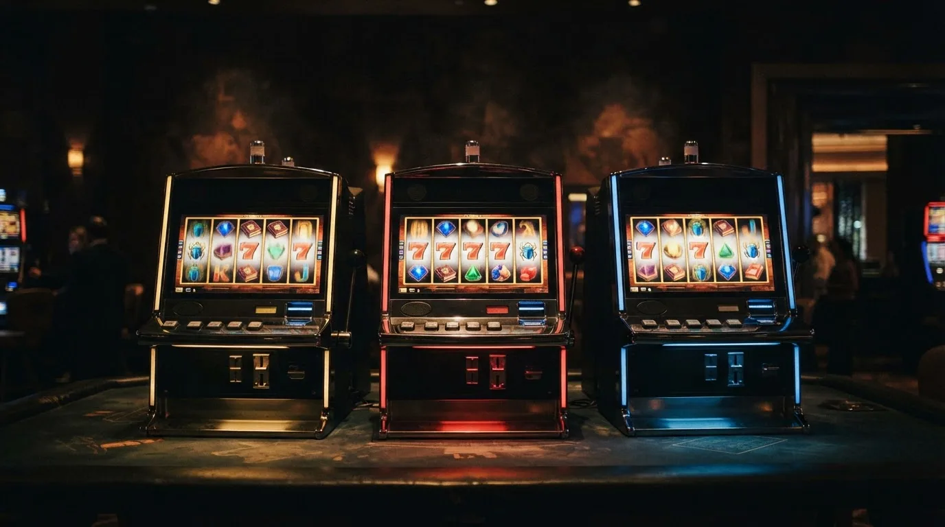 Eine Auswahl von Spielautomaten, die Schweizer Casinos für ihre Freispiel-Aktionen einsetzen
